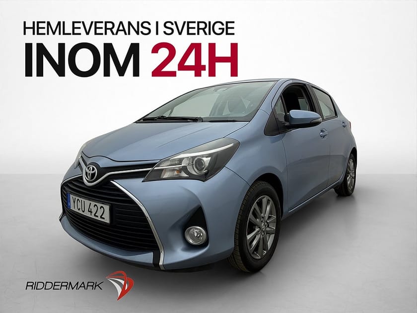 Bild 1 av Toyota Yaris 99hk Active Kamera Farthållare Lane-Assist