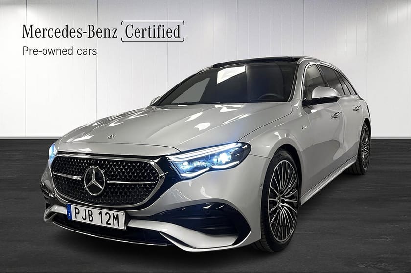 Bild 1 av Mercedes-Benz E 300 T e AMG Advanced Plus Drag Pano 360 Kamera