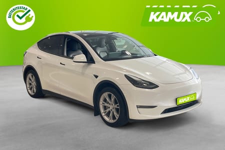 Tesla Model Y Long Range AWD Pano Kamera Värmare Drag Moms