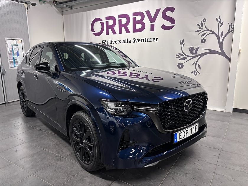 Bild 1 av Mazda CX-60 PHEV 327hk Homura, Conv & Sound, Akustikrutor fram 2026