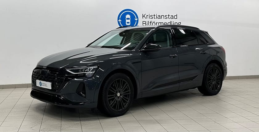 Bild 1 av Audi Q8 55 e-tron quattro Black, Drag, Läder