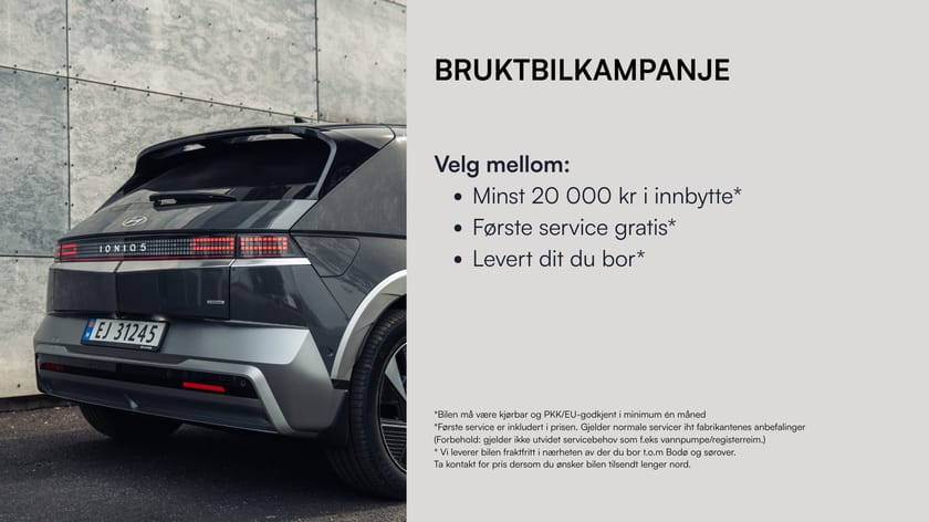 Bilde 2 av Hyundai Ioniq 6 BRUKTBILKAMPANJE 325 hk First Edition Long Range AWD