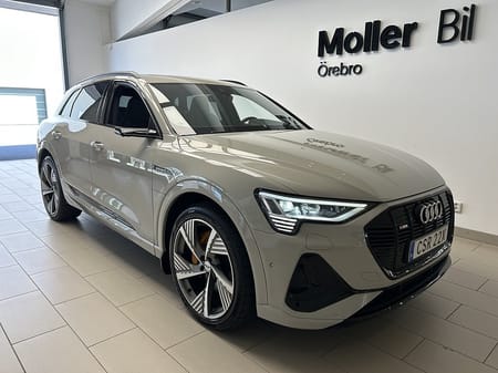 Audi e-tron 55 quattro 408hk S-LINE Pano/Luft/Drag/VirtuellaSpeglar