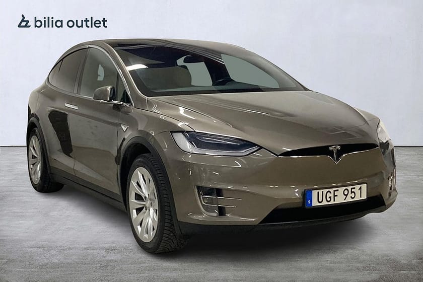 Bild 4 av Tesla Model X 90D 6-sits 423hk Luftfjädring