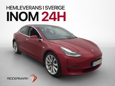 Tesla Model 3 Long Range AWD Svensksåld Panorama