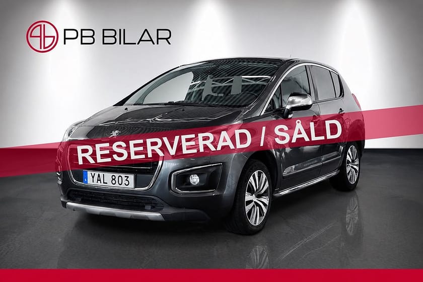 Bild 1 av Peugeot 3008 1.6 BlueHDi 120hk Allure Pano B-Kam Drag