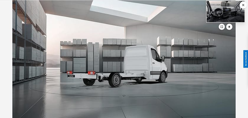 Bild 3 av Mercedes-Benz Sprinter 317 CDI RWD Chassi EH A3 SELECT