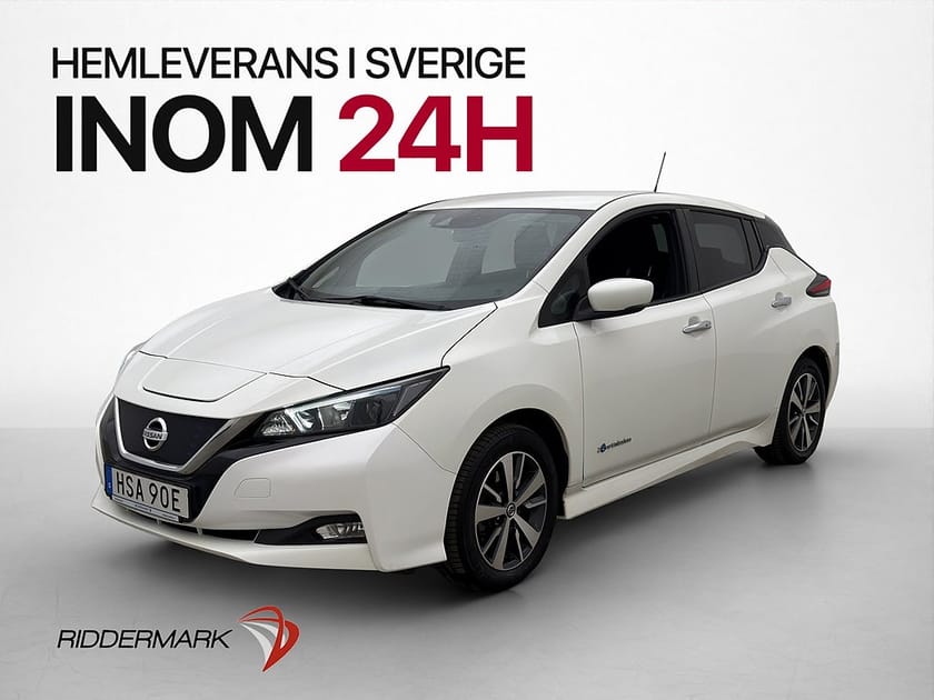 Bild 4 av Nissan Leaf 40 kWh Acenta Kamera Navi Rattvärme Adaptiv-Fart