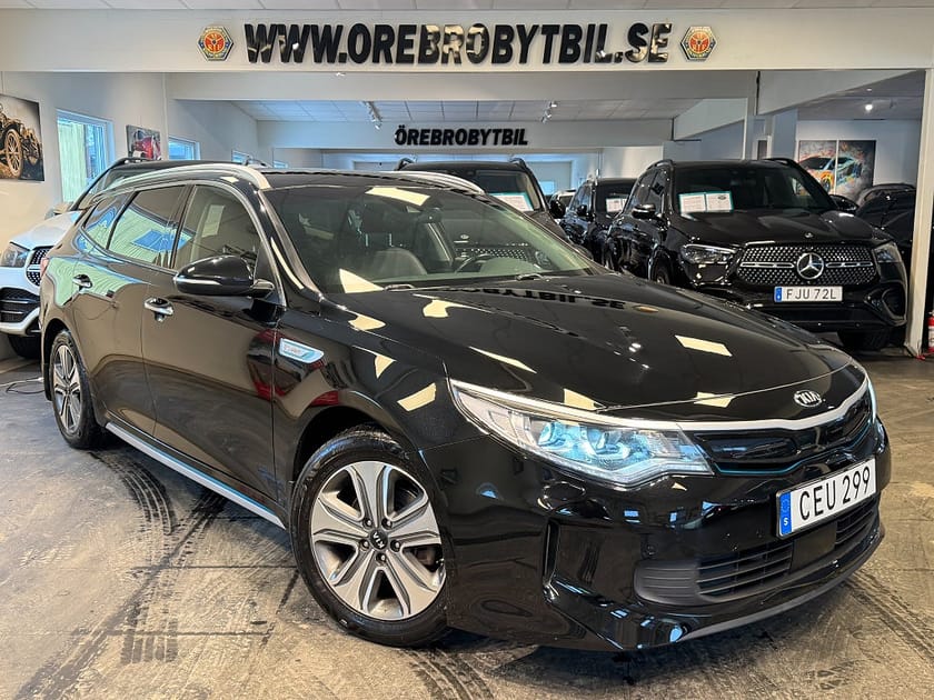 Bild 1 av Kia Optima Sport Wagon Plug-in Hybrid Drag Gps H/K Skinn 205hk