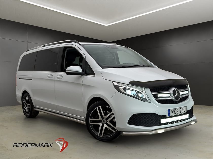 Bild 1 av Mercedes-Benz V 300d 4MATIC 3.2t 300 Avantgarde Värmare Drag El-dörr