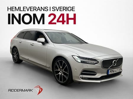 Volvo V90 D3 Inscription Värm Drag B&W Pano 360° Skinn HUD