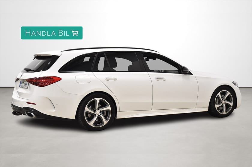 Bild 5 av Mercedes-Benz C 220 T d AMG-Line Värmare Night Premium Drag