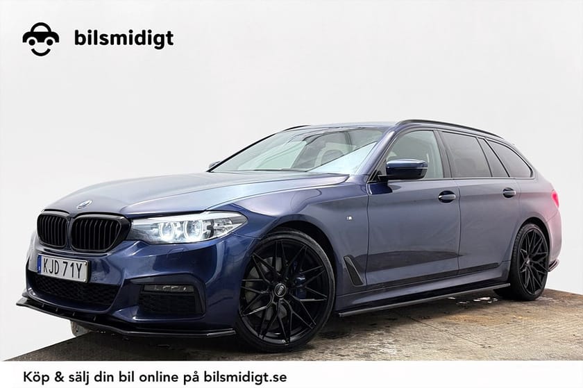 Bild 1 av BMW 530i xDrive Touring M Sport Drag Läder Navi Kamera Värmare
