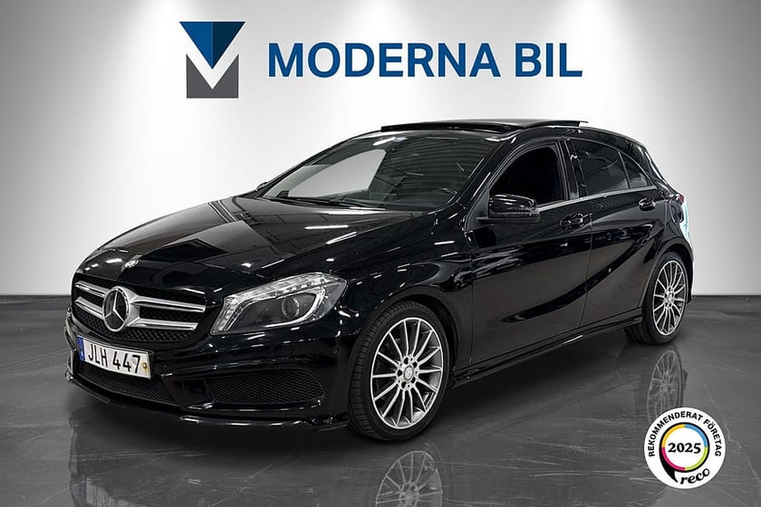 Bild 1 av Mercedes-Benz A 200 CDI 136hk 7G-DCT AMG Line Panorama P-sens Nyservad