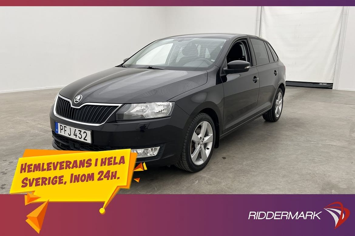 Škoda Rapid Spaceback 1.2 TSI Manuell, 110hk, 2017
