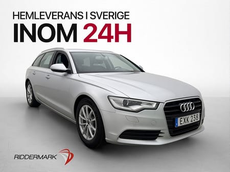 Audi A6 Avant 2.0 TDI Ultra 190hk P-Sensorer Farthållare Drag