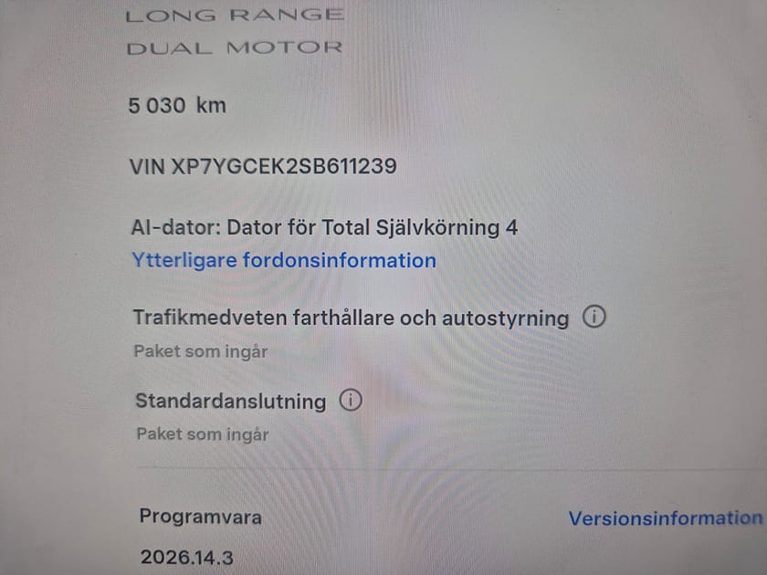 Bild 4 av Tesla Model Y Long Range AWD 514HK 4x4 Panorama Läder