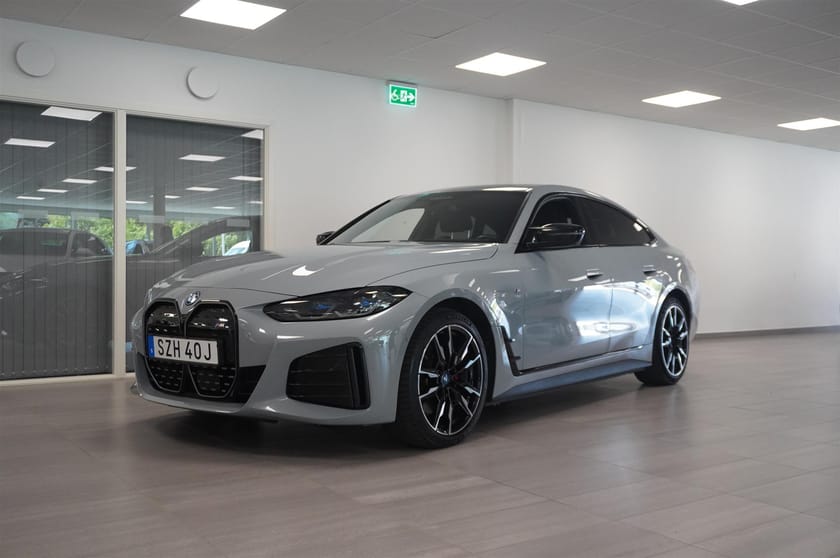 Bild 1 av BMW i4 M50 xDrive Gran Coupé M-Sport Pro Fully Charged DAP Taklucka hk Elstolar