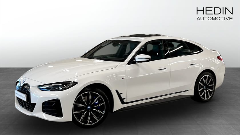Bild 1 av BMW i4 eDrive40 Gran Coupé 340 hk M-Sport Pro Taklucka H/K Keyless Värmare
