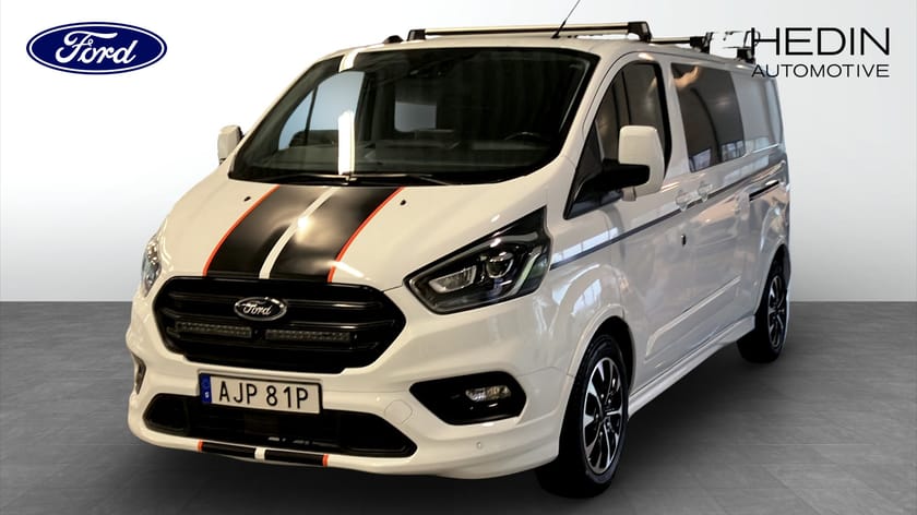 Bild 1 av Ford Transit Custom 320 Dubbelhytt L2 2.0  EcoBlue- Specialbyggd 5-sits