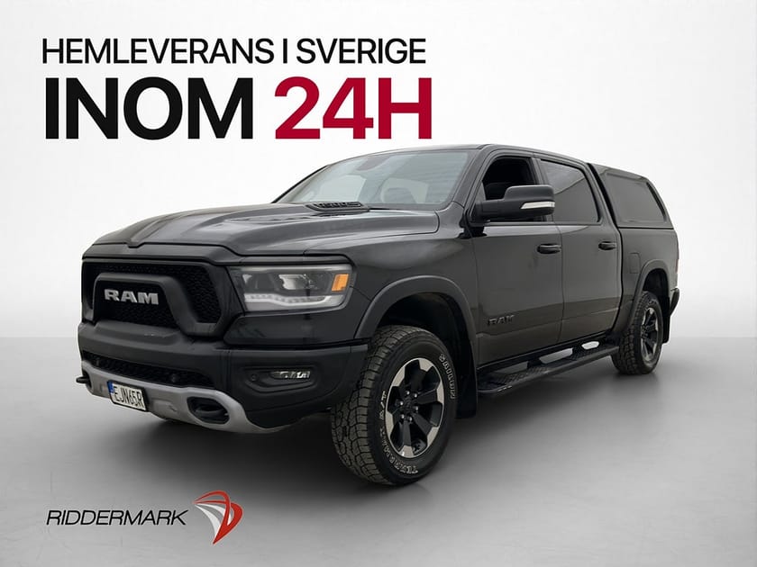 Bild 3 av RAM 1500 Crew Cab Dodge Rebel Night 5.7 4x4  Luft Pano H/K Lastsläde Moms