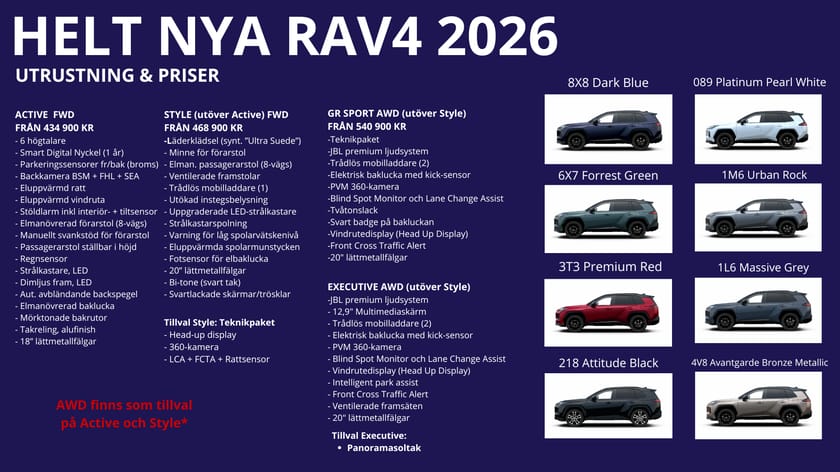 Bild 2 av Toyota RAV4 Hybrid AWD-i 