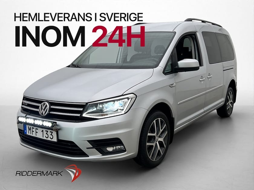 Bild 3 av Volkswagen Caddy Maxi Life 7-Seater 4M Värmare Dragkrok B-Kamera 7-Sits