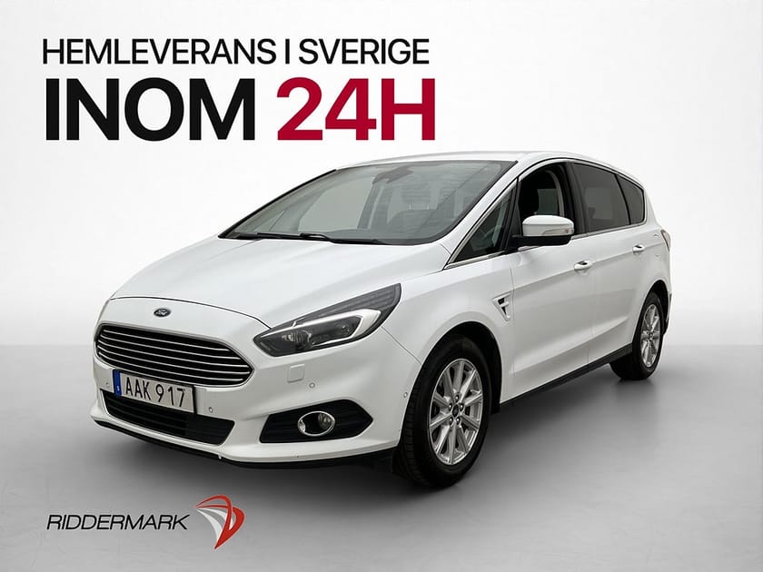 Bild 1 av Ford S-Max TDCi 150hk Business 7-Sits Värmare Drag Kamera