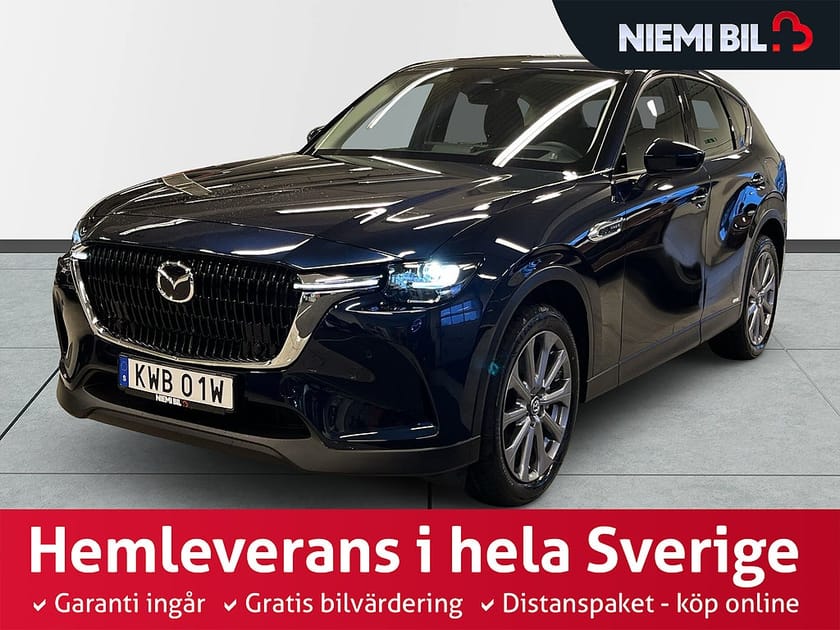 Bild 1 av Mazda CX-60 PHEV AWD 63km Range/10 Års Garanti/LAGERBIL