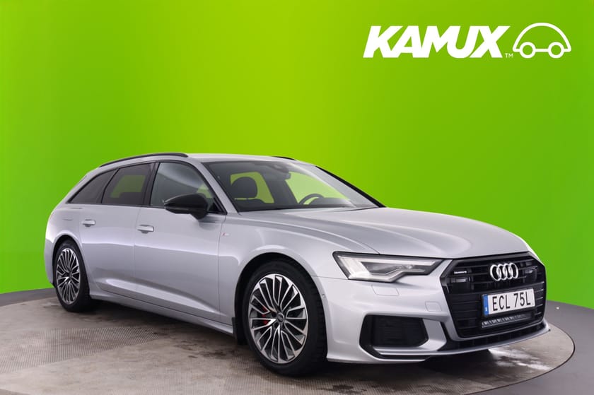 Bild 1 av Audi A6 Avant 55 TFSI e quattro S Line Matrix B-Kam Drag Navi Adpt Farthåll