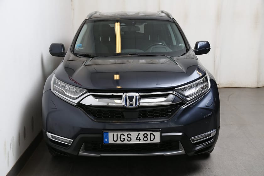 Bild 5 av Honda CR-V Hybrid AWD 215hk E-CVT Executive Navi HUD Pano Skinn