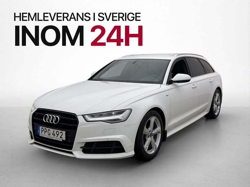 Bild 1 av Audi A6 Avant 2.0 TDI 109hk S-Line B-Kamera Halvskinn 0.45l/mil