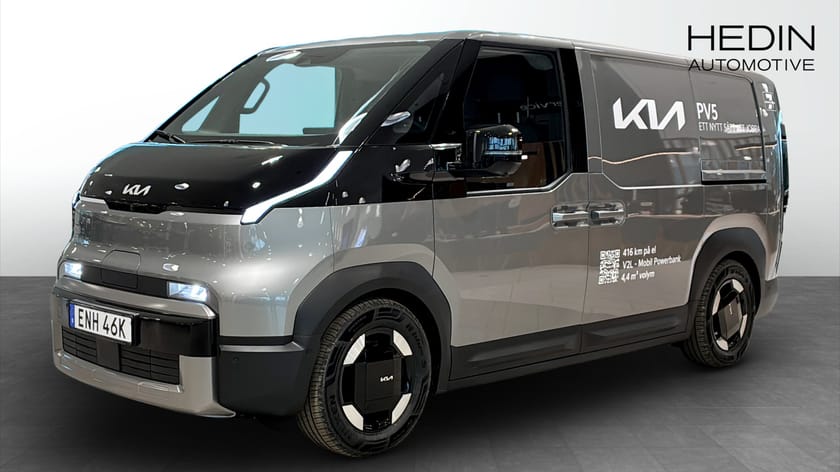 Bild 1 av Kia PV5 Cargo PLUS PRO 4DR L2H1 *DEMOBIL* V-HJUL INGÅR!