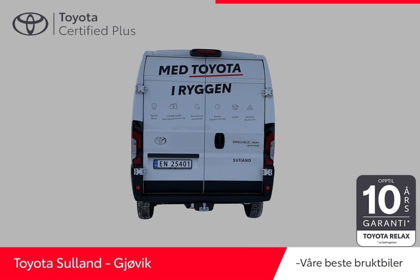 Bilde 4 av Toyota ProAce Max Van 42 Heavy Electric Comfort Plus L3H2 110kWh