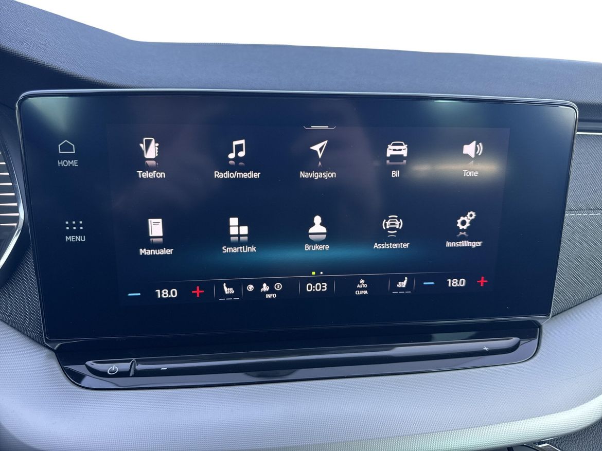 Škoda Octavia Stasjonsvogn 2.0 TDI SCR 4x4 DSG sekvensiell, 7-trinn, 150ps, 2023