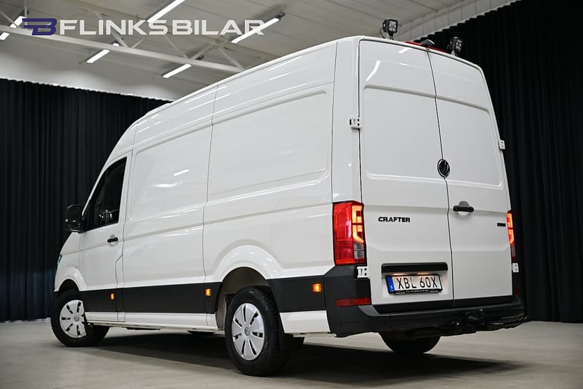 Bild 4 av Volkswagen Crafter 4Motion 177HK Servicebil|V-Inredd|Uppvärmt-skåp|Sortimo