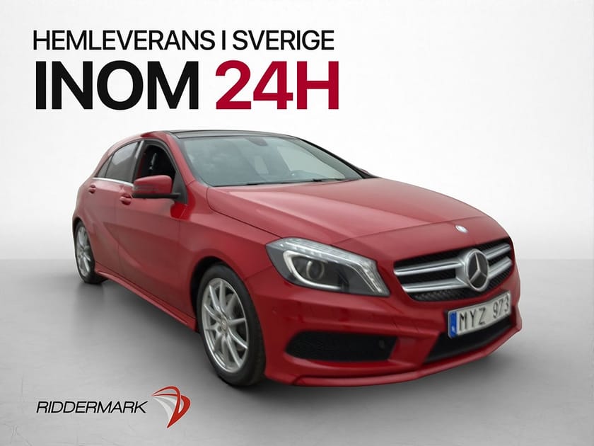 Bild 3 av Mercedes-Benz A 180 CDI A180 109hk AMG Line Taklucka Halvskinn