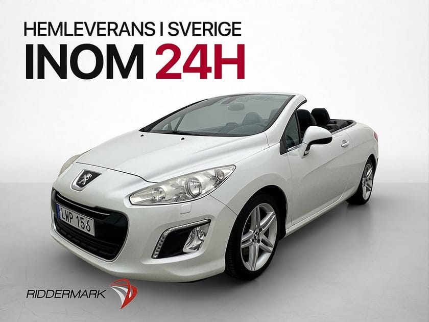 Bild 1 av Peugeot 308 CC 156hk Cabriolet Sensorer Skinn Farthållare