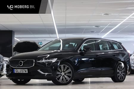 Volvo V60 Recharge T6 AWD 340hk Inscription Exp Läder Keyless Drag PDC