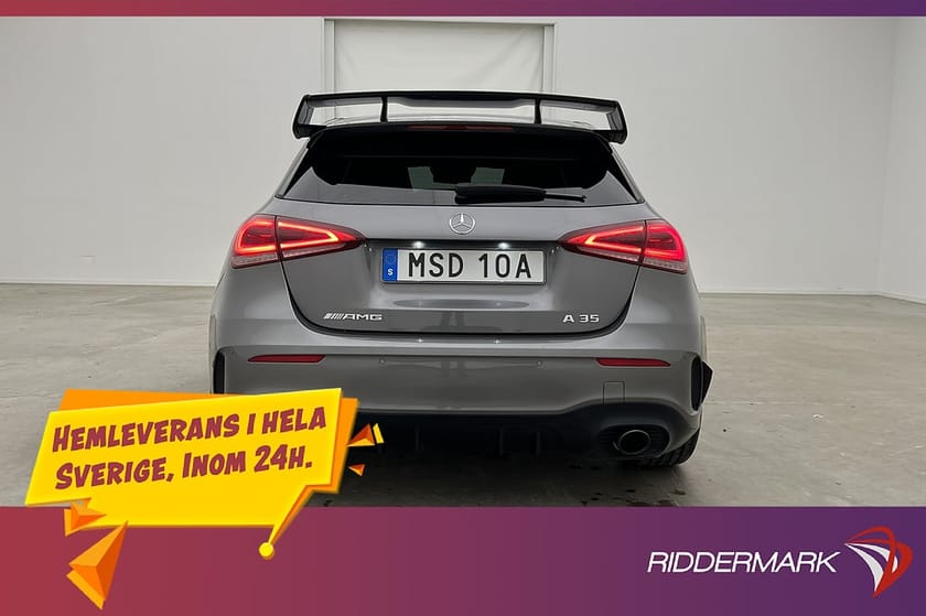 Bild 4 av Mercedes-Benz AMG A 35 4MATIC 4M 306hk Night Wide Burmester Kamera