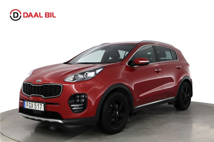 Bild 1 av Kia Sportage 1.6 T-GDI AWD 177HK GT-LINE JBL®  B-KAM NAVI APP-CON