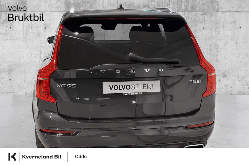 Bilde 4 av Volvo XC90 T8 R Design B&W/Luftfjæring/360kam/H:feste/22"