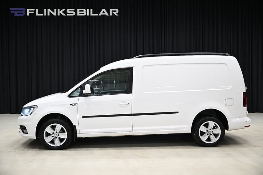 Bild 2 av Volkswagen Caddy Maxi Van 4Motion 150HK Nedlackad|LED|Inredd|Drag|Värmare