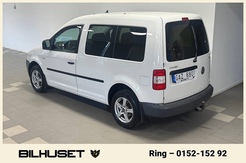 Bild 4 av Volkswagen Caddy Skåpbil LIFE 1.9 TDI 5-SITS DIESELVÄRMARE DRAG