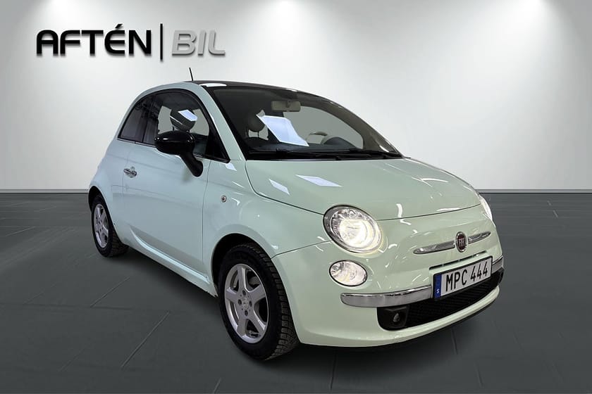 Bild 4 av Fiat 500 1.2 8V Lounge Glastak Sportstolar