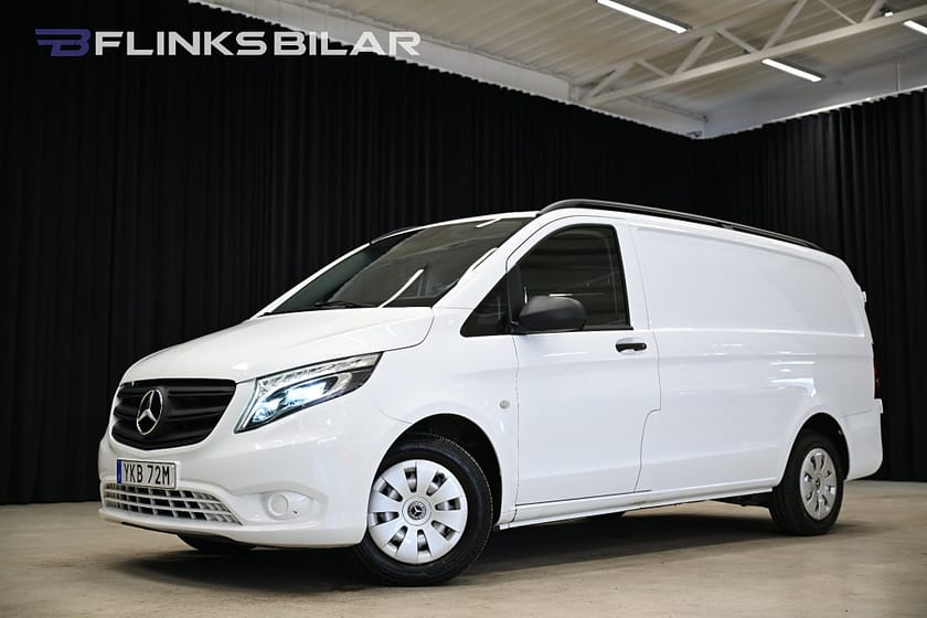 Bild 1 av Mercedes-Benz Vito 116 CDI 3.0t 163HK 9G Automat|Lång|Nedlackad|LED|Leasbar