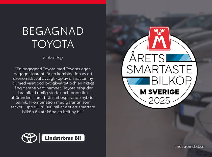 Bild 5 av Toyota Yaris Cross Hybrid 115 Active Säkerhetspaket V-hjul Leasing