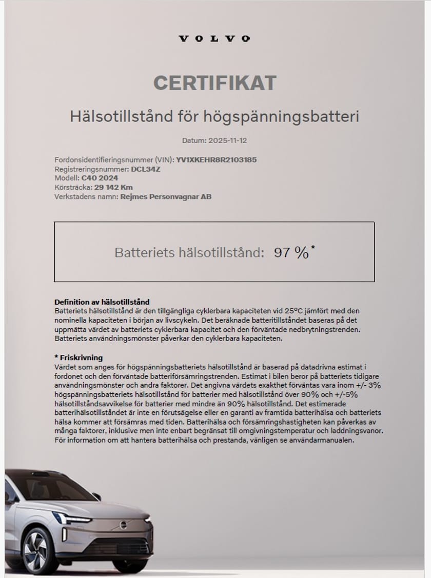 Bild 5 av Volvo C40 Recharge Single Motor Extended Range Plus