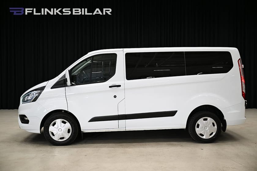 Bild 2 av Ford Transit Custom 320 Kombi 130HK 9-Sits|Automat|Värmare|Backkamera