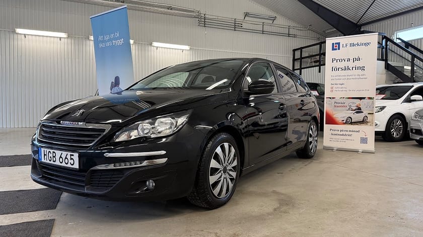 Bild 4 av Peugeot 308 SW 1.6 BlueHDi Manuell, 120hk Active, **Välvårdad**